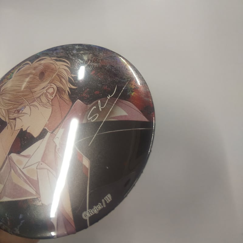 イタミ有・裏サビ有】DIABOLIK LOVERS 逆巻シュウ 缶バッジ ホロ