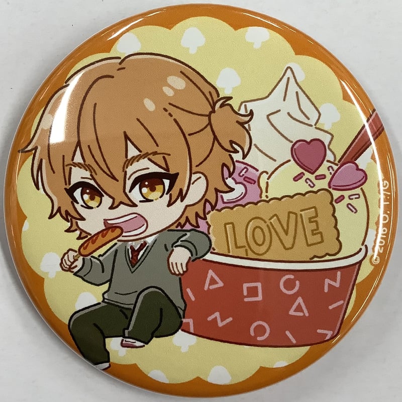 おげれつたなか 『ヤリチン☆ビッチ部』 缶バッジ 矢口恭介【BLグッズ