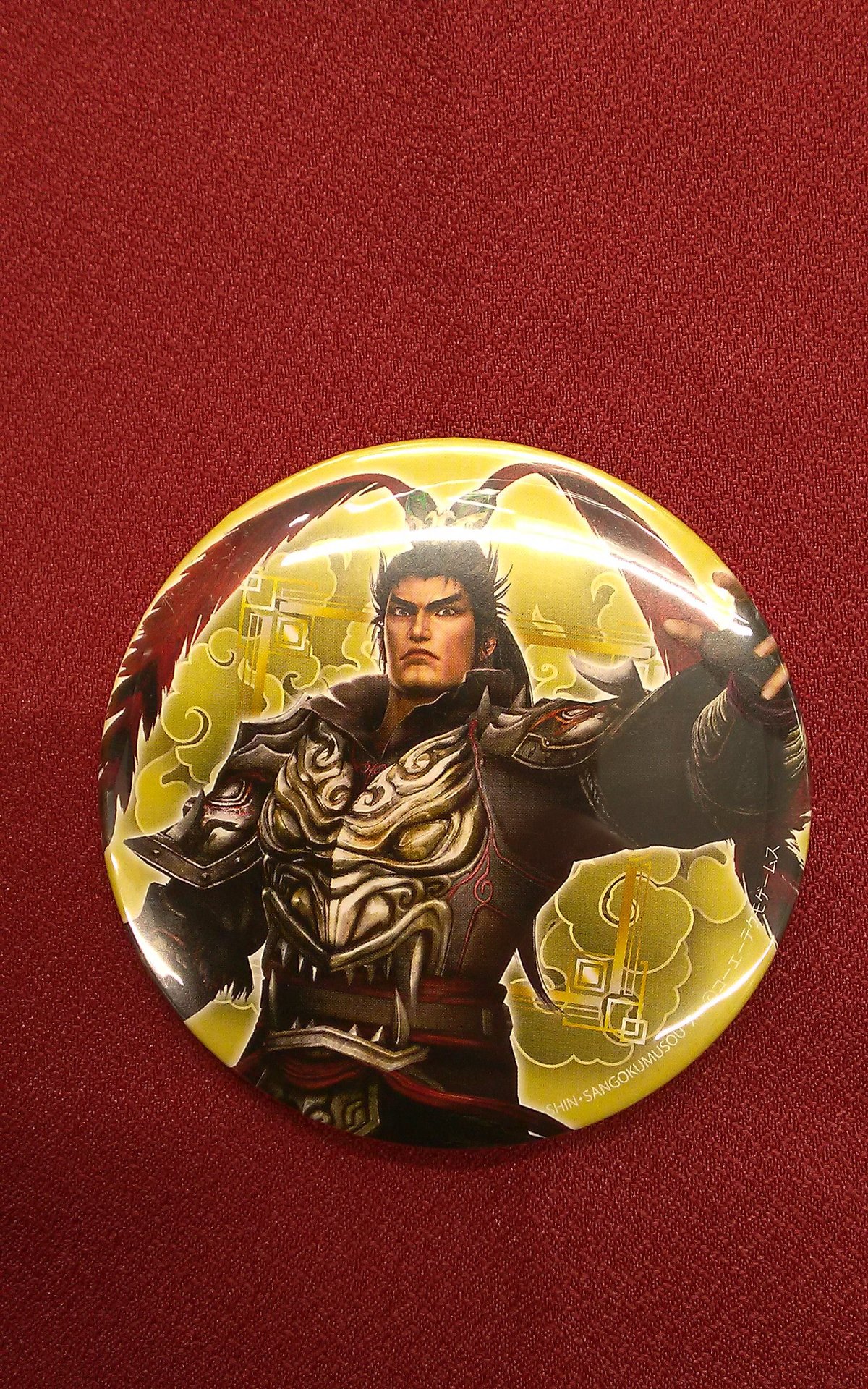 三國無双　声優乱舞　2014 缶バッジ 真・三國無双 声優乱舞2014春～究極歌宴～限定トレーディング缶