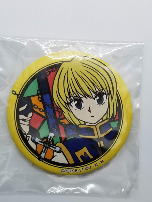 HUNTER×HUNTER クラピカ 和紙缶バッジ | K-BOOKS 池袋 2次元グッズ通販