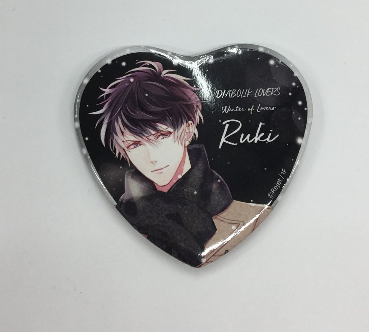 Γ DIABOLIK LOVERS　無神ルキ　缶バッジ イタミ・裏サビ有】DIABOLIK LOVERS 無神ルキ 缶バッジ | K