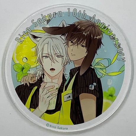 B's-LOVEY グラッテ BL 佐倉リコ アクリルコースター