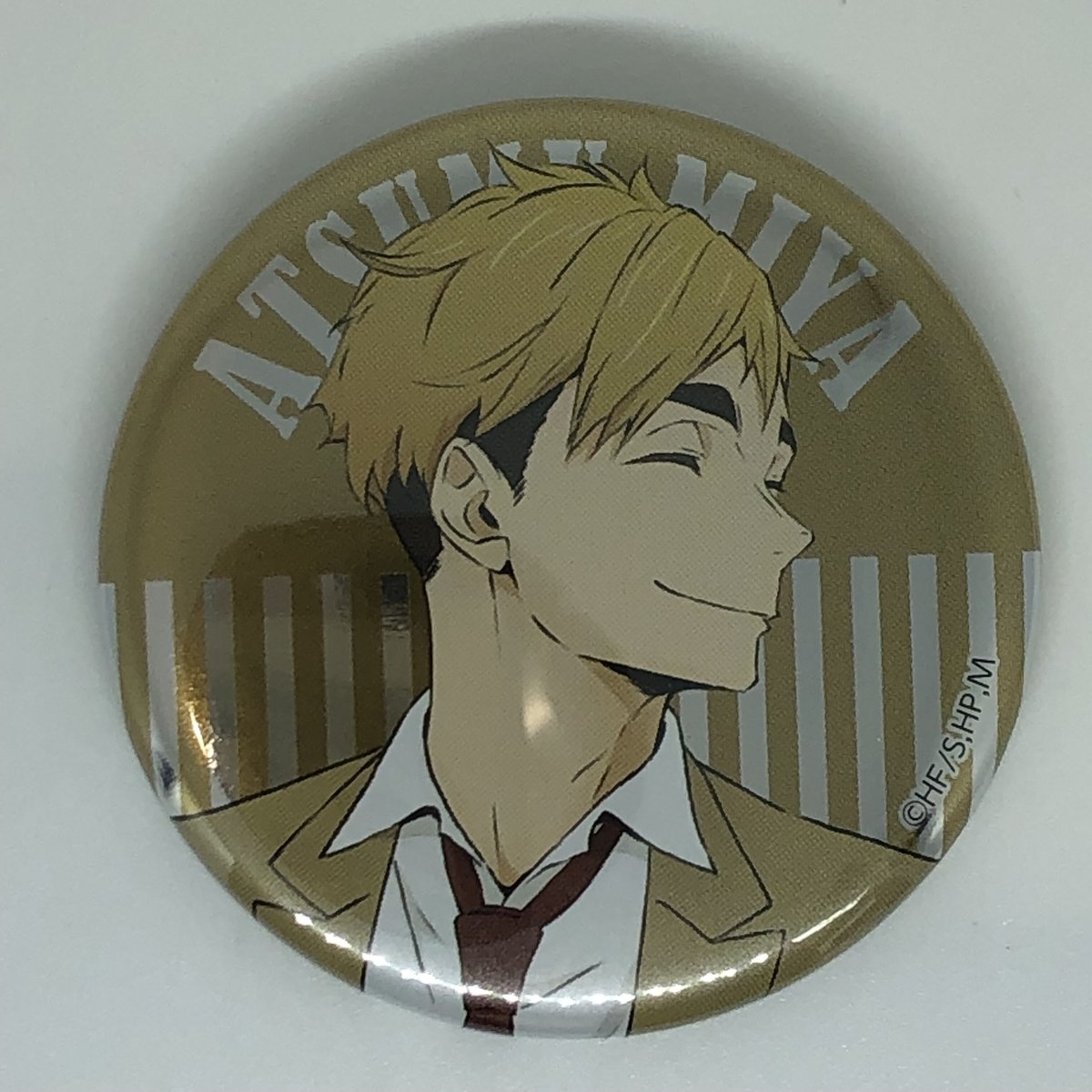 ハイキュー 宮侑 ナンジャタウン メタリック缶バッジ コレクション vol.1