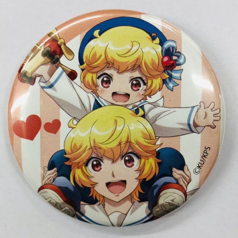 美男高校地球防衛部 箱根 有基 缶バッジ ボクといっしょ ver. | K  