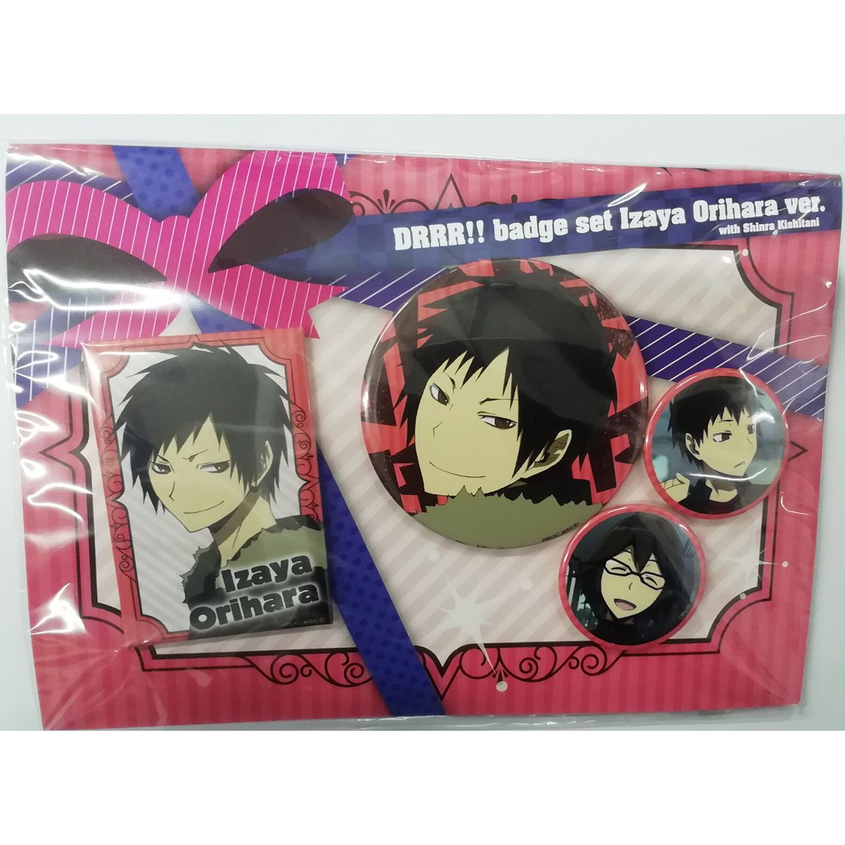 デュラララ‼×2 折原臨也 缶バッジセット | K-BOOKS 池袋 2次元グッズ通販