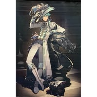 『Dramatical Murder』　ニトロプラスキラルスペシャルくじ　B2 タペストリー　蒼葉【BLグッズ】