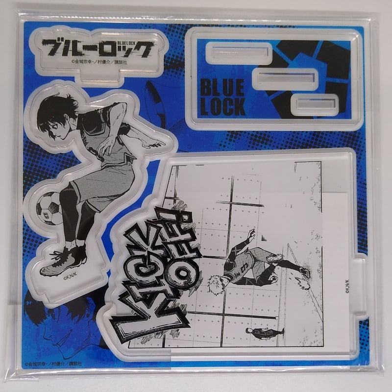 ブルーロック　有償特典アクリルフィギュアプレート　限定商品 ブルーロック アクリルフィギュアプレート 2巻有償特典 蜂楽 廻 | K