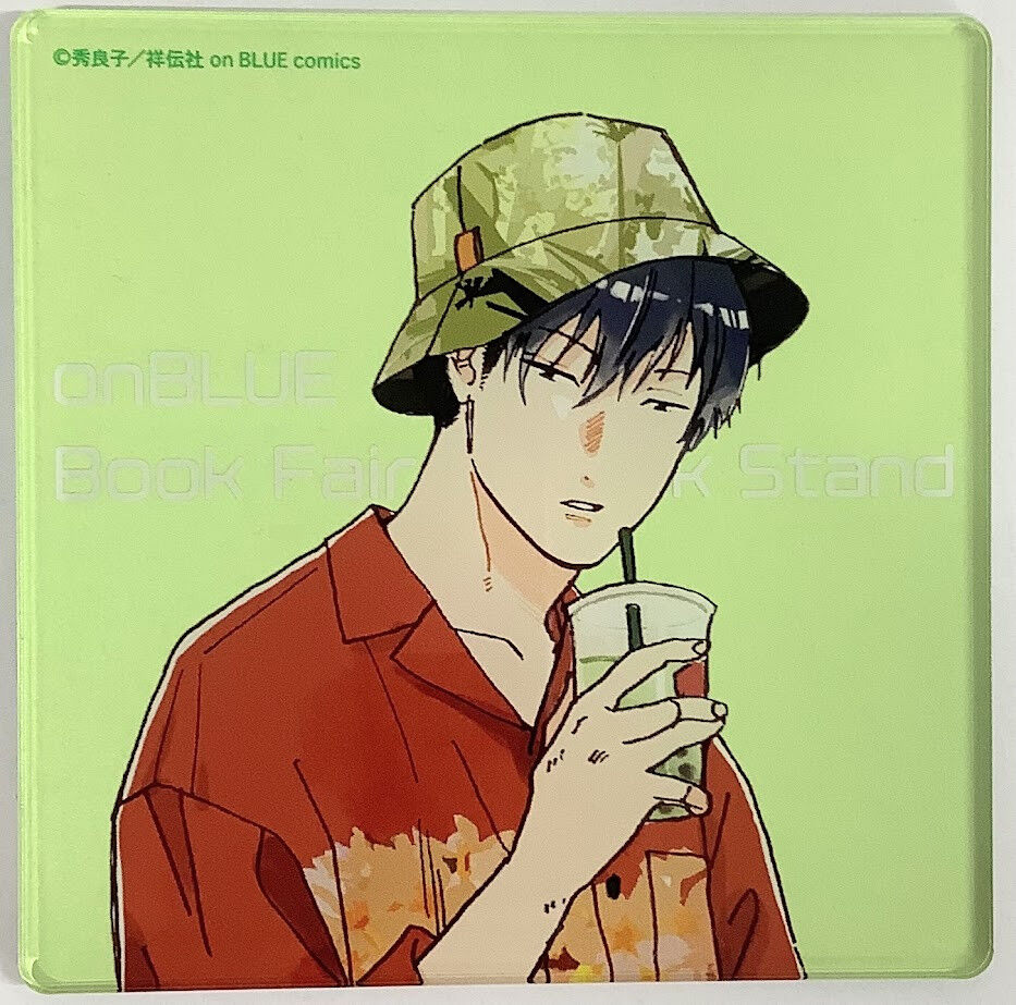 ステイゴールド　アクリル　置物 秀良子 『STAY GOLD』onBLUE Book Fair & Drink Stand