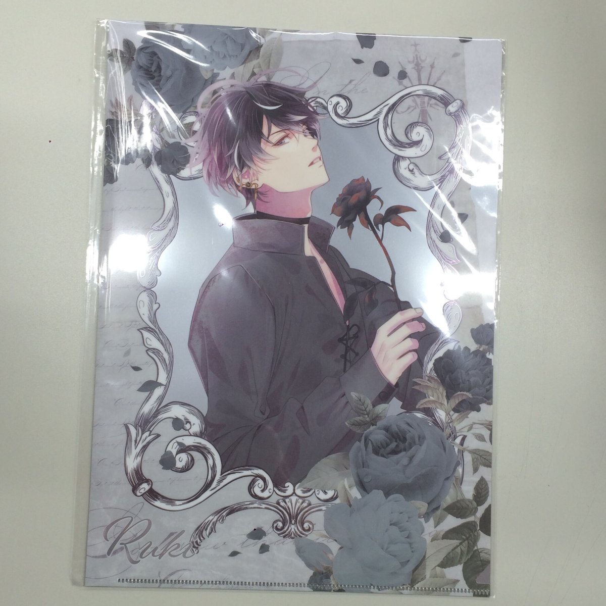 DIABOLIK LOVERS 無神ルキ クリアファイル 不死の薔薇園 | K-BOOKS 池