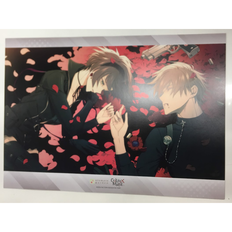 Collar×Malice 謎解きイベント 小冊子＆バッドエンド　冴木弓弦ルート ○【イタミ有】Collar×Malice 冴木弓弦 星野市香 ランチョンマット | K