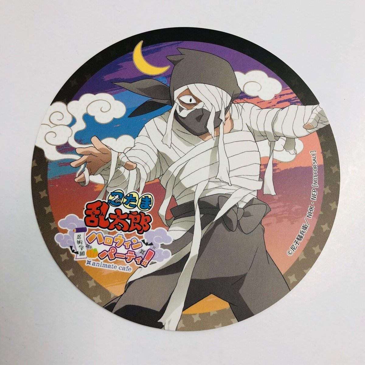 忍たま乱太郎 アクスタ アニメイトカフェ ハロウィン 雑渡昆奈門 忍たま乱太郎 アクスタ アニメイトカフェ ハロウィン 雑渡昆奈門