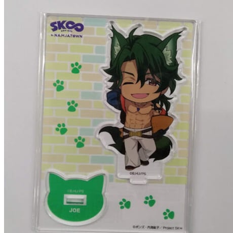 SK∞ チェリー ジョー シャドウ アクリルマスコット 缶バッジ camos SK∞ チェリー ジョー シャドウ アクリルマスコット 缶バッジ
