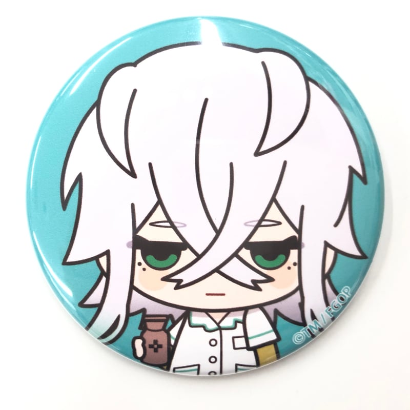 FGO　缶バッジ　ポートレイト　アスクレピオス FGOフェス アスクレピオス 缶バッジ ポートレート - メルカリ