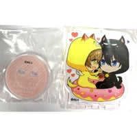 【欠品有り】桜日梯子『抱かれたい男1位に脅されています。』　アクリルスタンドキーホルダー　東谷准太　西條高人【BLグッズ】