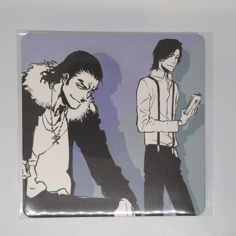 【中古】BLEACH オリジナルイラストコースターコレクション BLEACH 銀城空吾&月島秀九郎 オリジナルイラストコースター