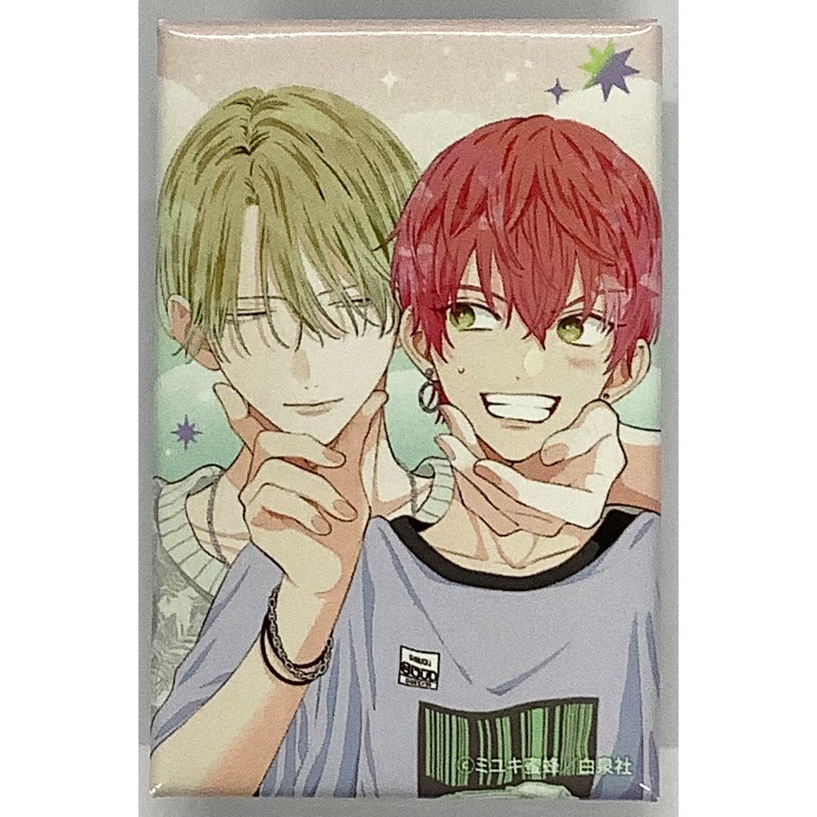 ミユキ蜜蜂 『営業ですから』 トレーディングスクエア缶バッジ 【BL