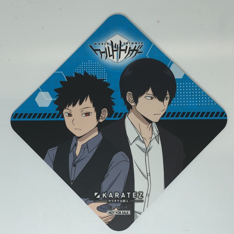 ワールドトリガー 三輪 秀次＆風間 蒼也 オリジナルコースター | K