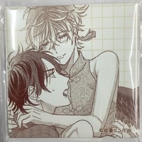 おげれつたなか 『ヤリチン☆ビッチ部』 ハート缶バッジ 百合絢