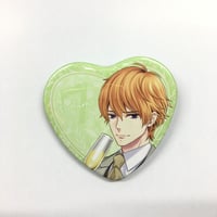 BROTHERS CONFLICT 朝日奈雅臣 ハート缶バッジ アニメイト特典 BROTHERS CONFLICT 朝日奈雅臣 ハート缶バッジ アニメイト特典