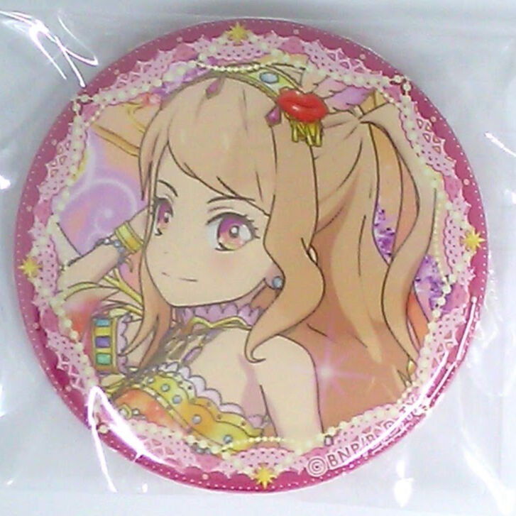 アイカツスターズ 香澄真昼 缶バッジ 色紙 fit=scale-down,w=1200