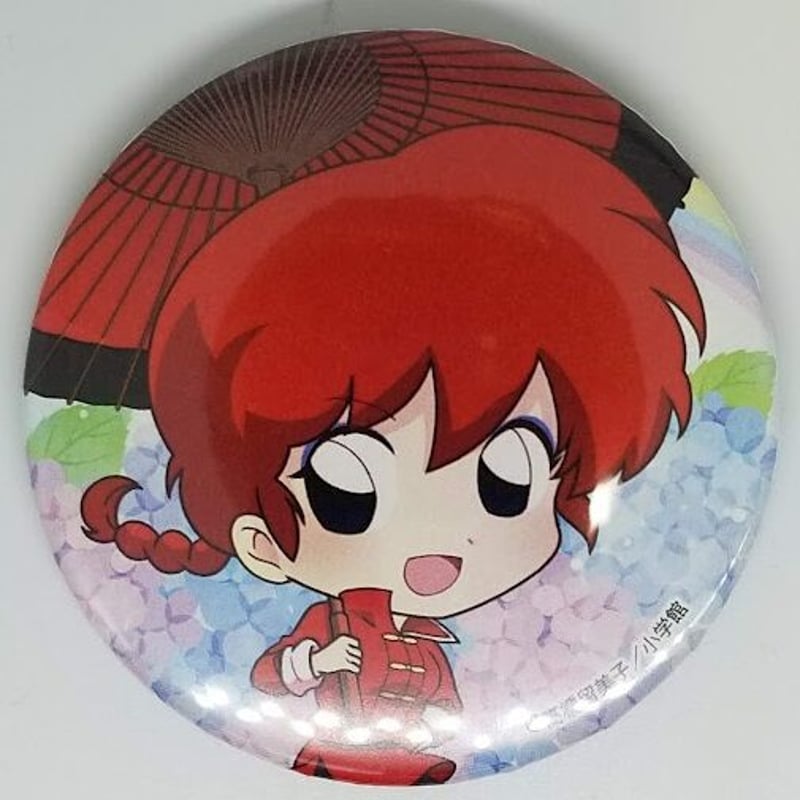 らんま1/2早乙女らんま雨の日Ver. ミニキャラ缶バッジ | K-BOOKS 池袋