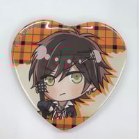 ぐ*と様 カリスマ 草薙理解 缶バッジ チェキ風カード カフェ ステージ カリスマ ガンボカフェ 缶バッジ チェキ風カード コースター 草薙理解