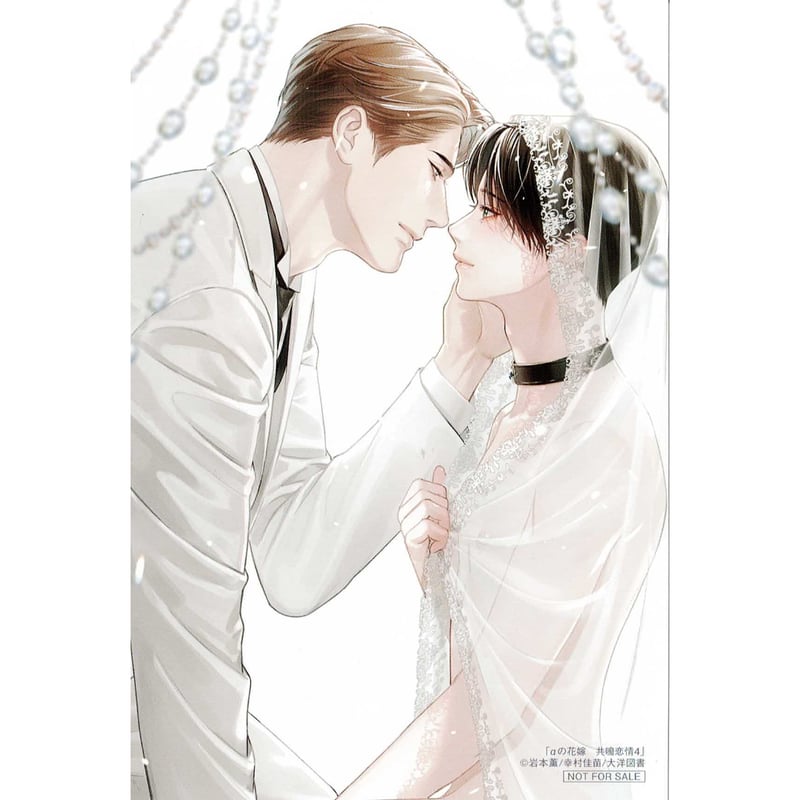 岩本薫 幸村佳苗 『αの花嫁 共鳴恋情 4』 とらのあな イラスト 岩本薫 幸村佳苗 『αの花嫁 共鳴恋情 4』 とらのあな イラスト