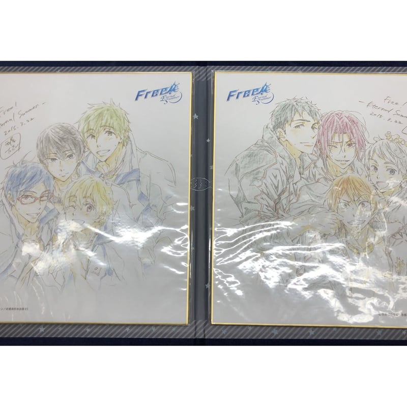 Free!-Eternal Summer- 複製原画色紙アルバム ポストカード Amazon.co.jp: Free!-Eternal Summer- 複製原画色紙アルバム