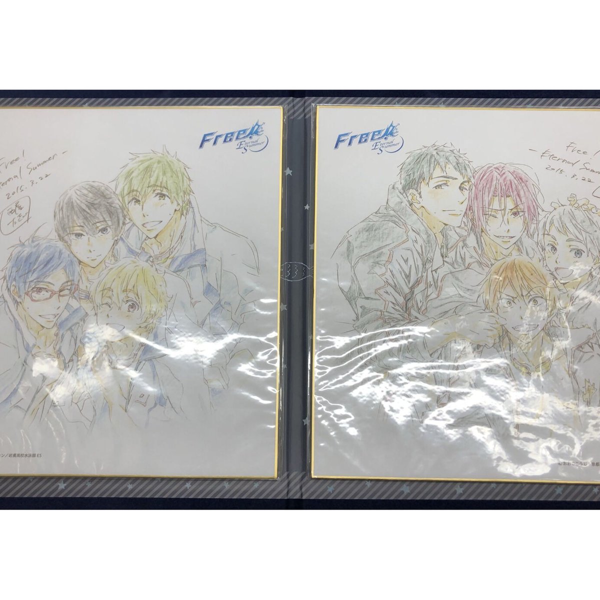 Free!-Eternal Summer- 複製原画色紙アルバム(品) 【公式通販】