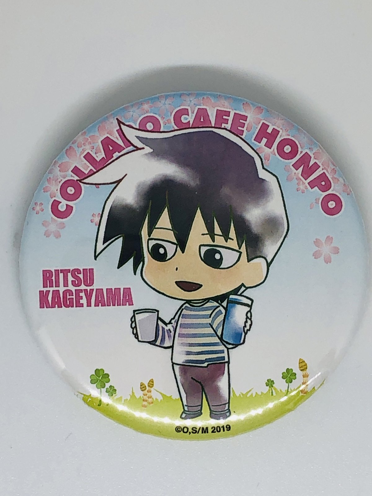 モブサイコ100Ⅱ コラボカフェ本舗　缶バッジ　影山律　7個セット モブサイコ100Ⅱ コラボカフェ本舗 缶バッジ 影山律 7個セット