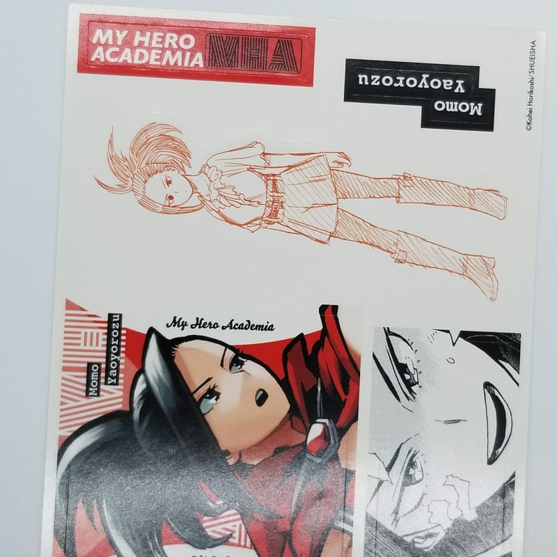 僕のヒーローアカデミア 八百万 百 フォトカード＆ステッカー
