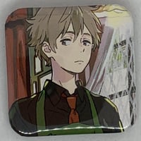 紀伊カンナ　『春風のエトランゼ』　コラボカフェ　 缶バッジ　橋本駿　【BLグッズ】