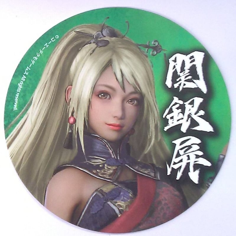 真・三國無双 関銀屏 コースター | K-BOOKS 池袋 2次元グッズ通販