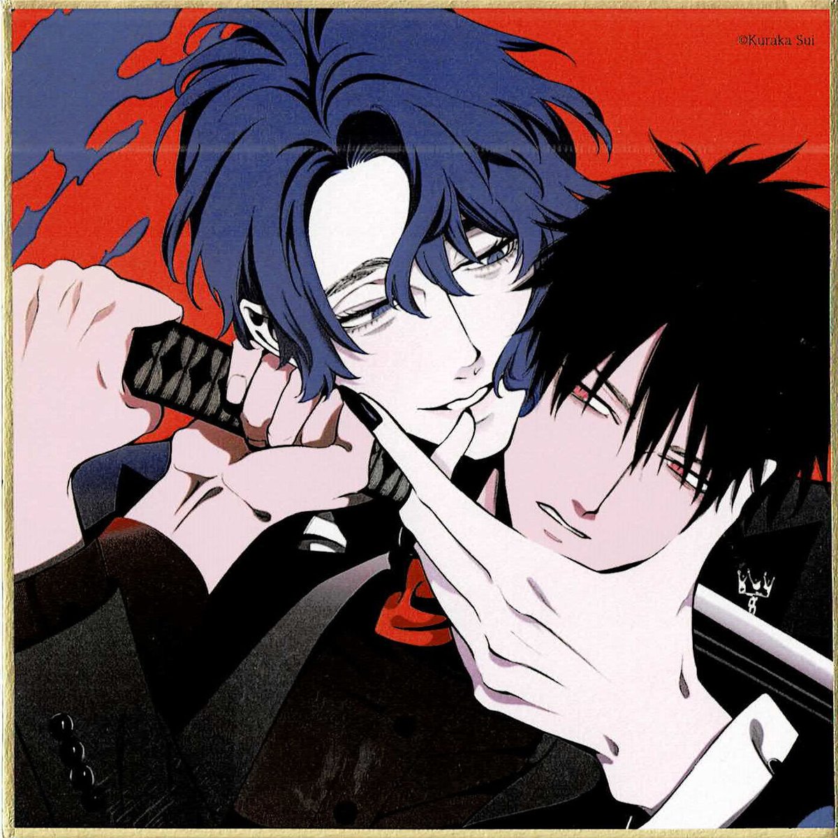 アクリル絵画☆BLOOD～和名(恋人の血)☆【額装】