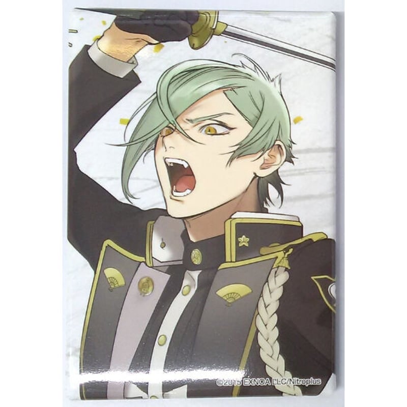 刀剣乱舞】膝丸 スクエア缶バッジコレクション 刀剣乱舞 膝丸 スクエア