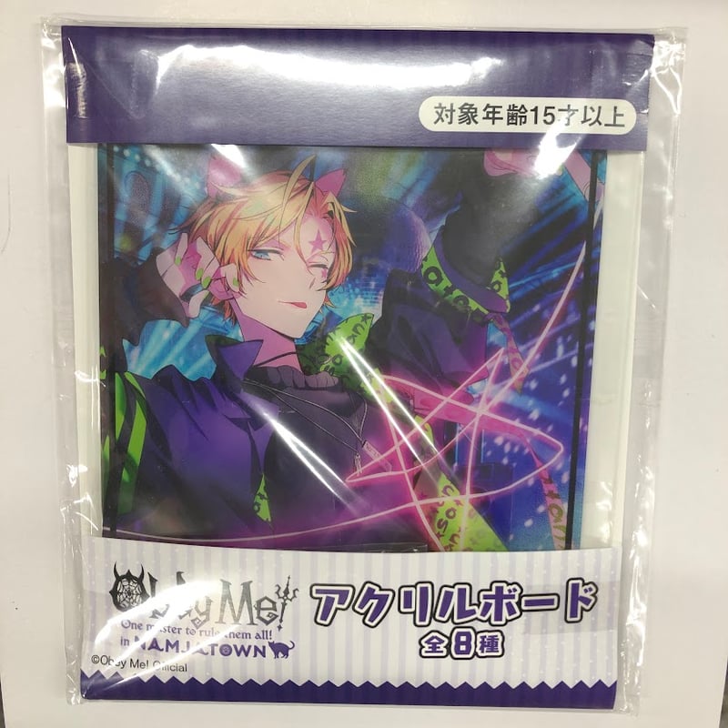 obey meサタンのプライズアクリルスタンド Obey Me!×mixx garden