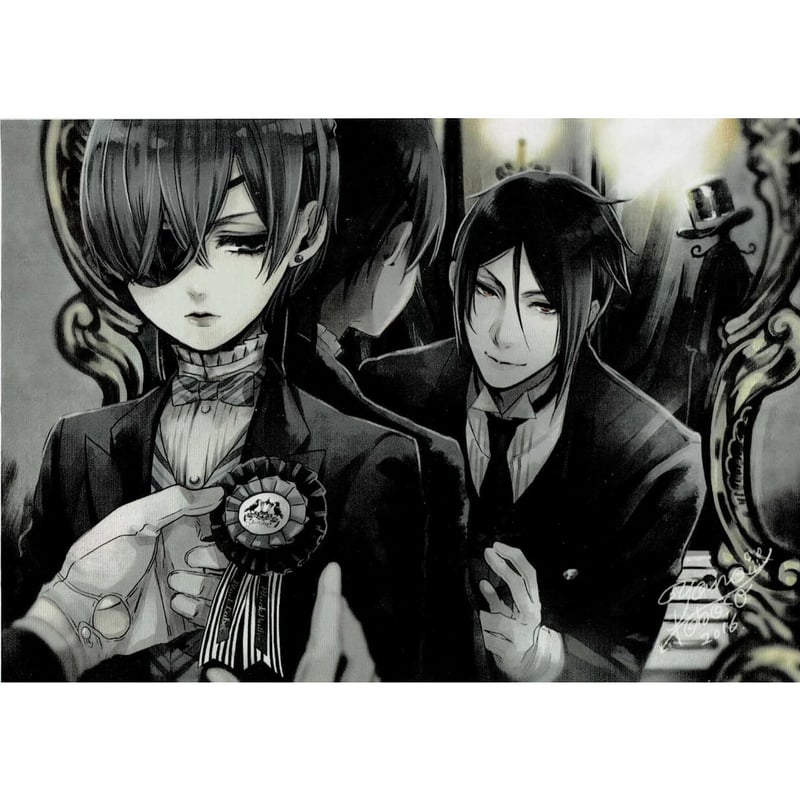 傷み有り】枢やな 『黒執事 Black Label』 ポストカード シエル