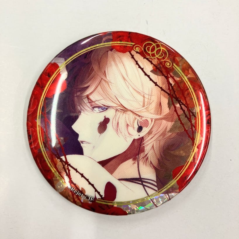 イタミ・裏サビ有】DIABOLIK LOVERS 逆巻シュウ 缶バッジ ホロ | K-BOO