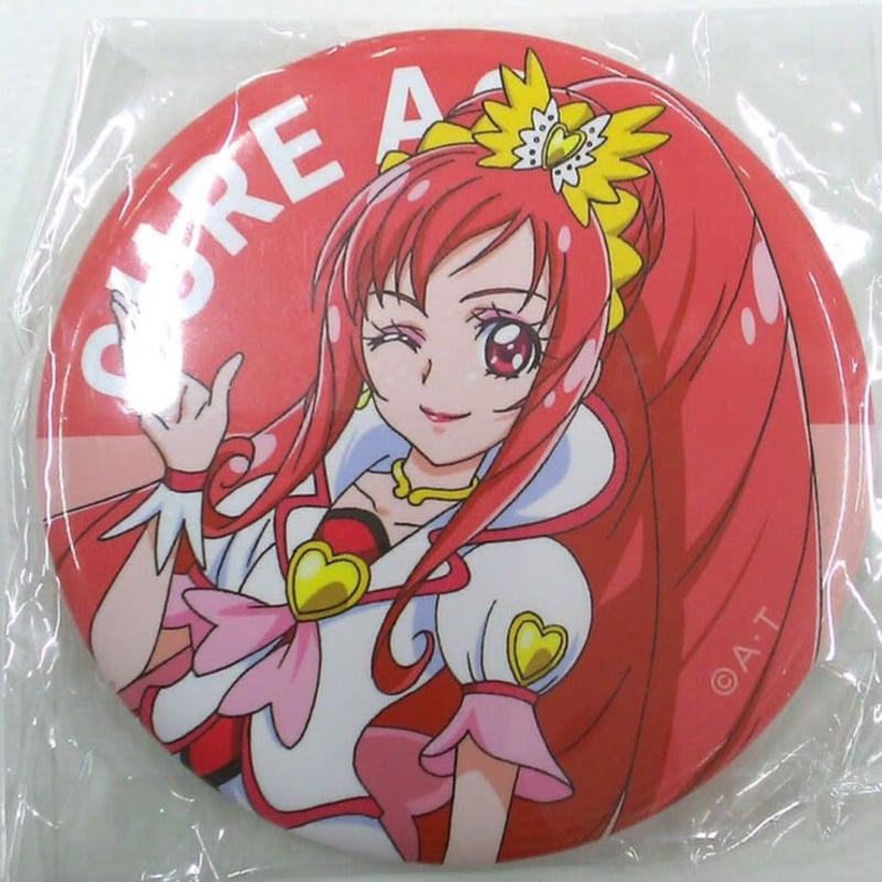 ドキドキプリキュア キュアエース プリキュア展 缶バッジ ドキドキプリキュア キュアエース プリティピックアップフェア 缶