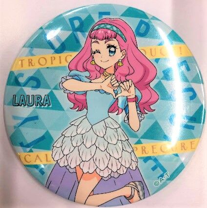 バラ可 トロプリ トロピカルージュ プリキュア キュアラメール ローラ 缶バッジ バラ可 トロプリ トロピカルージュ プリキュア キュアラメール