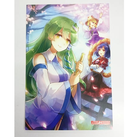 東方Project　博麗神社冬祭り2021　購入特典　限定ポストカード　集合