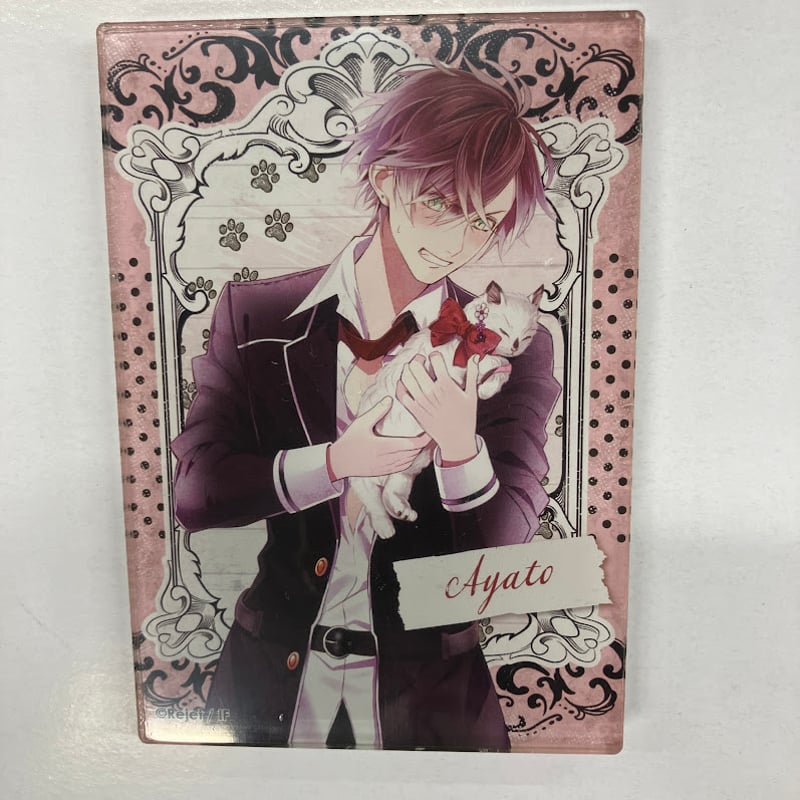 DIABOLIK LOVERS ディアラバ アヤト グリッタアアクリルブロック viole dream DIABOLIK LOVERS セット DIABOLIK LOVERS