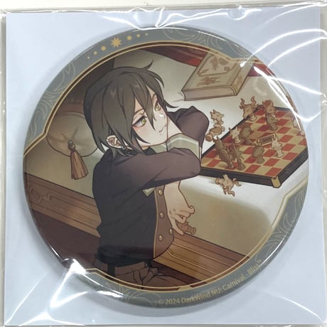 缶バッジ AGF gigo 池袋限定 エドモンド nu:カーニバル