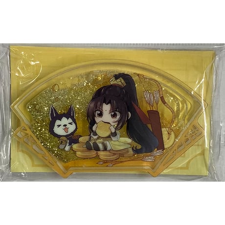 魔道祖師　完結記念展　プレミアム入場券限定グッズ＆入場特典　金凌 魔道祖師 完結記念展 購入 特典 通行証風カード 金凌 - メルカリ