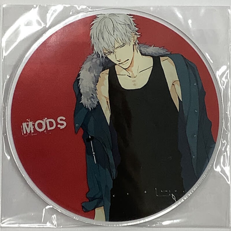 ナツメカズキ「MODS(時雨)」アクリルコースター ナツメカズキ 『MODS』 コミコミスタジオ Cafe Rain アクリル