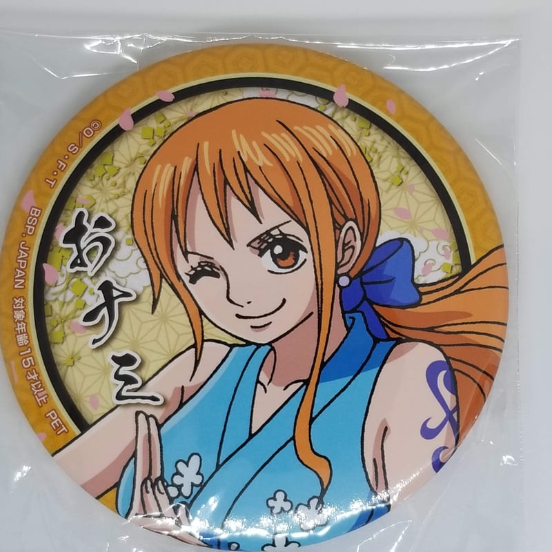 ONE PIECE ナミ 缶バッジ～ワノ国編～ | K-BOOKS 池袋 2次元グッズ通販