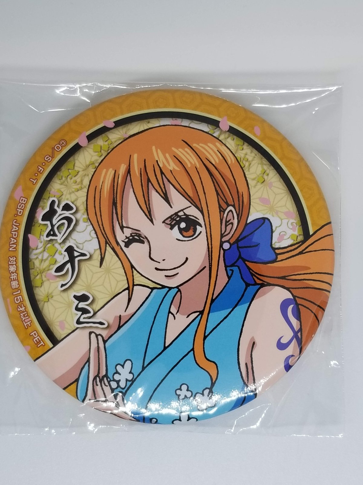 ONE PIECE ナミ バースデー 缶バッジ 2019 ジャンプショップ ワンピースナミ2019バースディ缶バッジ ワンピース ナミ バースデイ缶