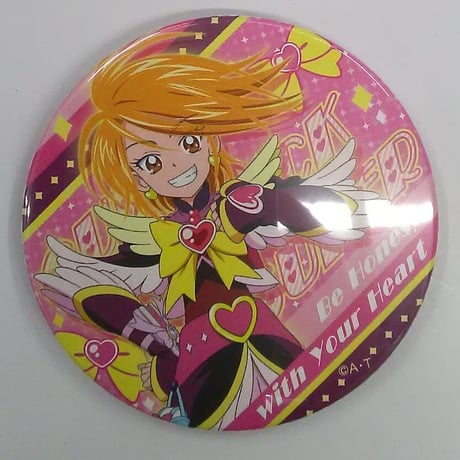 プリキュア15周年　デカ缶バッジ(ジャンプ) 雪城ほのか キズ有】ふたりはプリキュア 雪城ほのか 缶バッジ | K-BOOKS