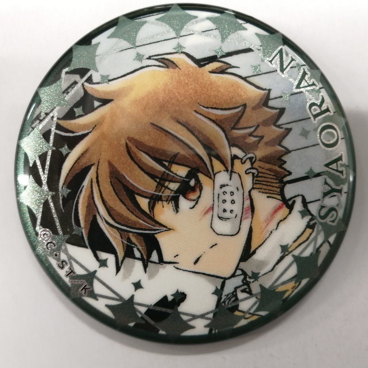 CLAMP ツバサ 小狼 キラキラカンバッジ 缶バッジ CLAMP『ツバサ-RESERVoir CHRoNiCLE-』 トレーディング キラキラカンバ