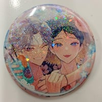 同級生　中村明日美子　缶バッジ　④ 同級生』より中村明日美子先生のイラストを利用した美しい缶